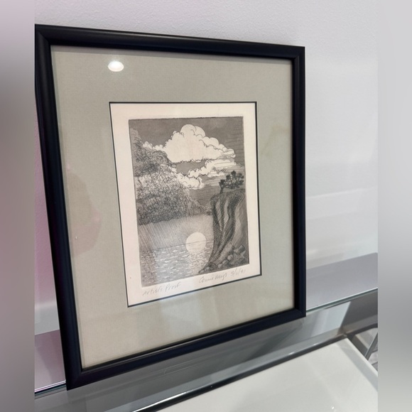 Connie Wing Artist Proof Signed Pencil Sketch Drawing 10x11.5 - Picture 1 of 3